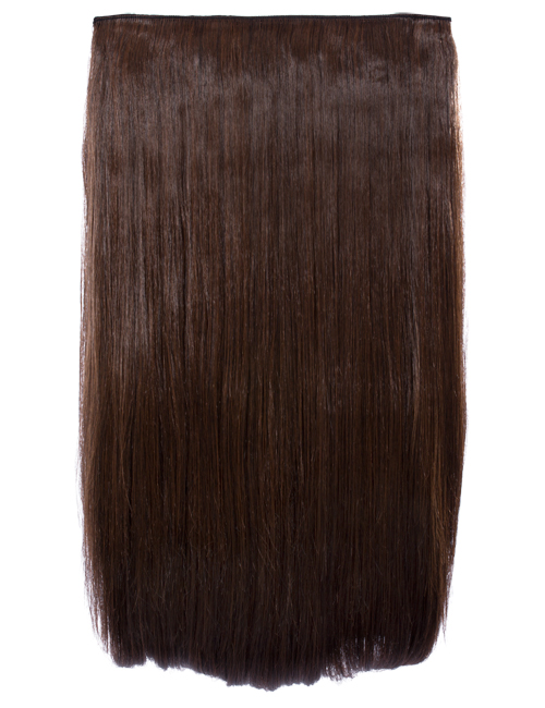 One Piece Straight Clip in Extension Heat Resistance Synthetic Hair-G0005B/G1STR