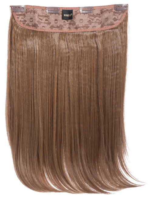 Dolce – 18″ One Piece Straight clip in extension heat resistant synthetic hair