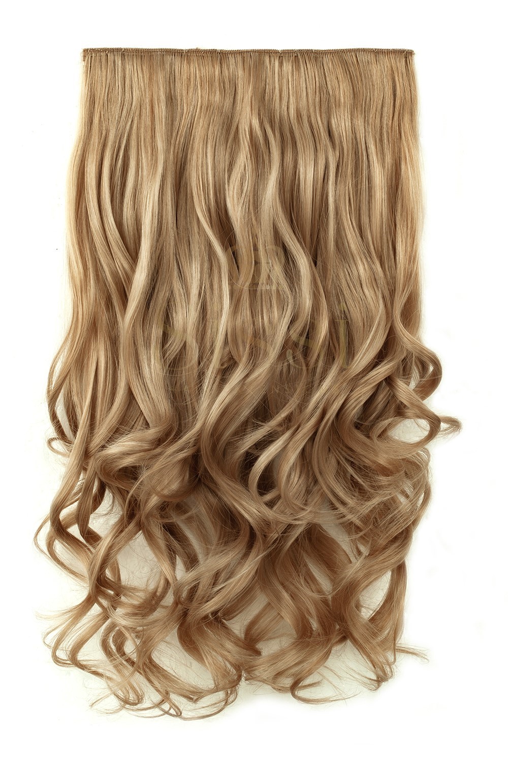 Deluxe Chloe（Highlight) 20" 1 Piece Curly Clip In Hair Extension  