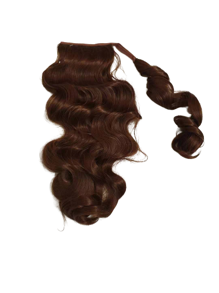 Holly - 24" Hollywood Wave Wrap Around Ponytail